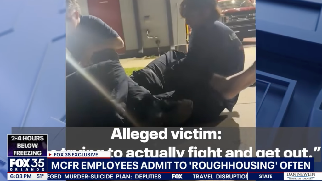 The teen firefighter told authorities he was hazed Nov. 26 during his second-ever shift at Marion County Fire Rescue’s Fire Station 21.